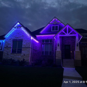 5 Lights Per M Permanent Holiday Lighting