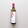 W Series Perch  1-Bottle Vertical Metal Wine Rack, Chrome, 750ml Bottle