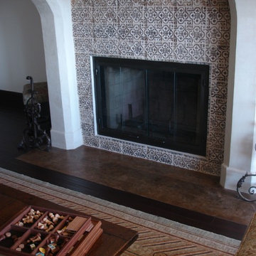 Concrete Fireplace Surrounds