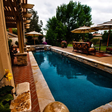 Lap Pool w/ Adjacent Deck and View to Golf Course