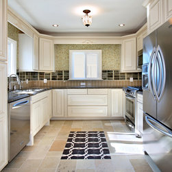 Mediterranean Kitchen Tiles and Stones - Tile