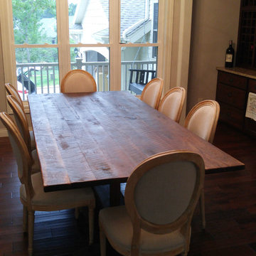 Wood Slab Dining Table