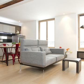 Experience the allure of Parisian Living Room
