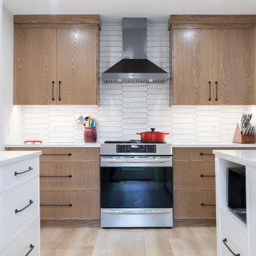 Fresh Galley-Style Kitchen