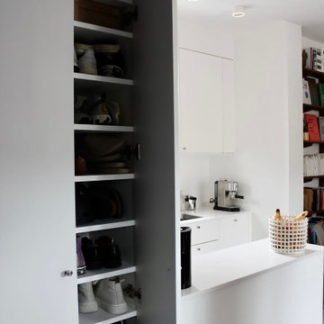T2 au design minimaliste et astucieux