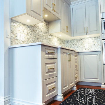 Armoires de cuisine en MDF - Projet Gagnon