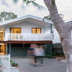 Front entrance of Yeronga home - Windows