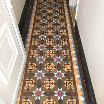 Reviving a Classic Victorian Tiled Hallway in Haringey North London