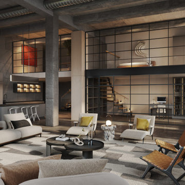 Virtual Staging Examples - Modern Style