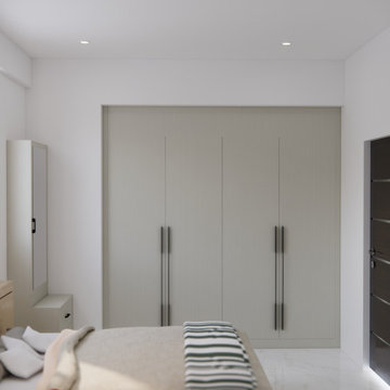 Neutral Minimalist Bedroom Design