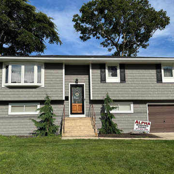 West Islip Siding - Ageless Slate Shakes | Alpha Windows & Siding