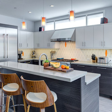 Warm Modern Remodel + Addition