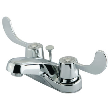Kingston Brass GKB18.B Vista 1.2 GPM Centerset Bathroom Faucet - Polished