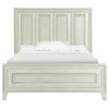 Magnussen Raelynn Panel Bed in Weathered White, Queen