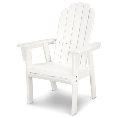 Vineyard Adirondack Dining Chair, White