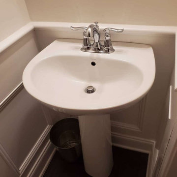 Wainscoting and shadow boxes