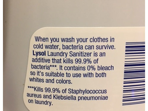 Lysol Clothes Sanitizer Ingredients Kitchen Disinfectant