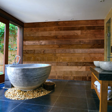 Modern Cabin Style Bathroom