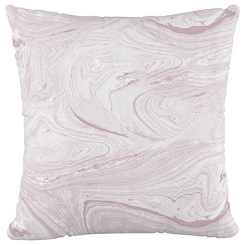 18" Decorative Pillow, Marble Sands Lavender