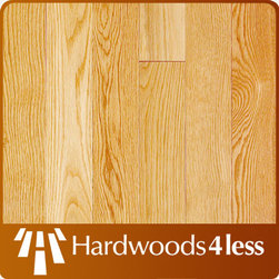3 1/4" x 3/4" Red Oak Natural Honey Rose Solid Hardwood Flooring - Carpet Tiles