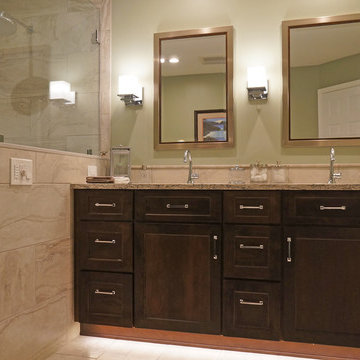 A Serene Master Bath - Newtown, PA