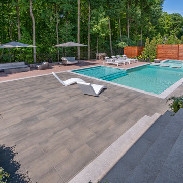 Modern Backyard Design | Île Bizard