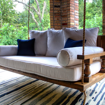 Outdoor Custom Twin or Crib Mattress Bed Porch Swing Daybeds