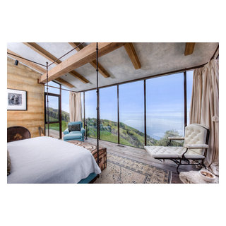 Big Sur Coast Ridge Estate - Mediterranean - Bedroom - San Francisco ...