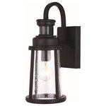 Vaxcel - Vaxcel T0595 Coventry 1-Light Outdoor Motion Sensor in Transitional and Lantern - This attractive outdoor light from the Coventry coCoventry 1-Light Out Oil Rubbed Bronze an *UL: Suitable for wet locations Energy Star Qualified: n/a ADA Certified: n/a  *Number of Lights: 1-*Wattage:60w Incandescent bulb(s) *Bulb Included:No *Bulb Type:Incandescent *Finish Type:Oil Rubbed Bronze