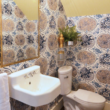 Historic Remodel and Architectural Addition | Powder Bathroom