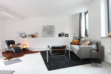 This is an example of a living room in Munich.