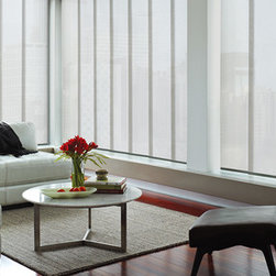 Skyline Gliding Vertical Hunter Douglas Panels - Window Treatments