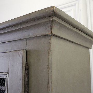 Early 20th Century European Farmhouse Style Cupboard