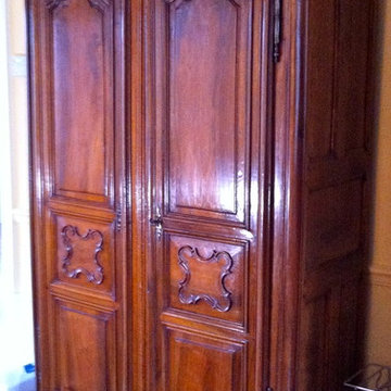 Antique French Armoire Retrofit