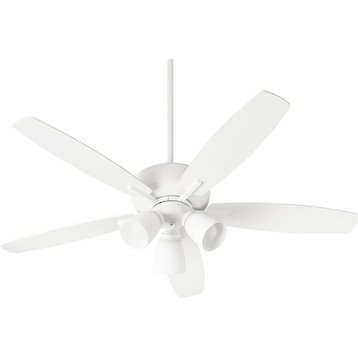 Quorum Breeze 52" Indoor Ceiling Fan 70525-308 - Studio White