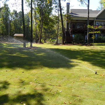 Lindsey Lakeside Drainage & Sod