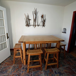 Colvin Barista Tableand Stools - Indoor Pub And Bistro Tables
