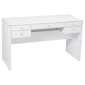 SlayStation Plus 3.0 Vanity Table, Bright White