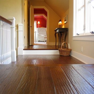 Custom Old World Flooring - Brazilian Cherry Hand Scraped