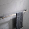 Stelios Bathroom 24" Towel Bar, Brushed Nickel