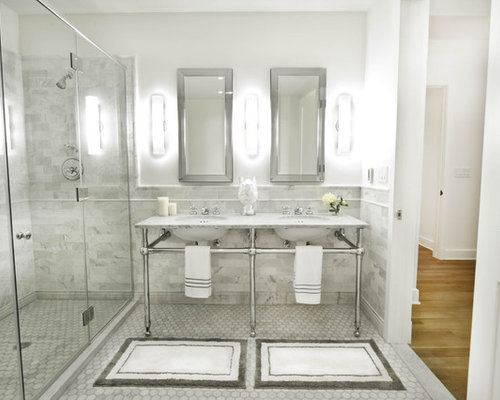  Houzz  Silver Bathroom  Mirror  Design Ideas  Remodel Pictures