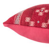 Jaipur Living Katara Tribal Red/ Gray Lumbar Pillow, Down Fill