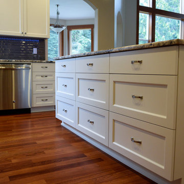 Painted White Kitchen
