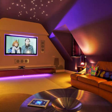 Home Theaters by SLH Home Systems.