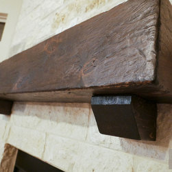 Custom Fireplace Mantel with corbels - Fireplace Mantels