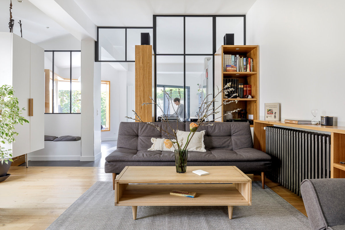 Aménagement sur-mesure pièce de vie