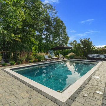 Geometric Pool in South Windsor, CT