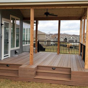 Lee's Summit MO Open Porch Design