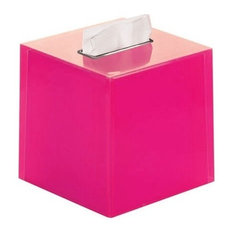 50 Most Por Contemporary Pink Tissue Box Holders For 2018 Houzz Nameeks Thermoplastic Resin Square Tissue Box Cover Fuchsia Holders