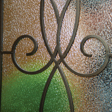 Ashbury Wrought Iron Decorative Door Glass